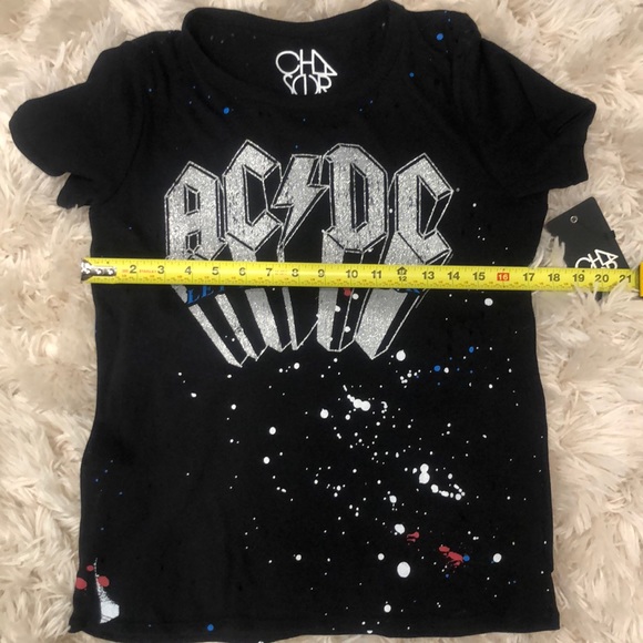 New Chaser Brand AC/DC Let There Be Rock Shirt - Picture 12 of 12